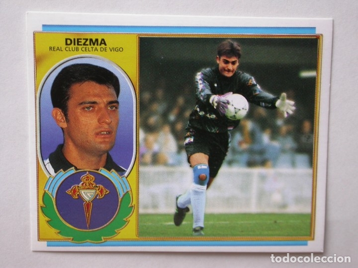 Cromos de f&uacute;tbol: DIEZMA DEL CELTA DE EDICIONES ESTE 96-97, NUNCA PEGADO - Foto 1