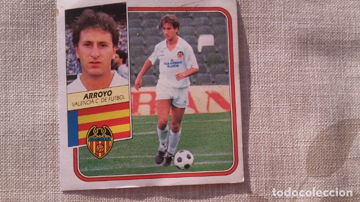Cromos de f&uacute;tbol: ARROYO VALENCIA ED ESTE 89 90 - Foto 1