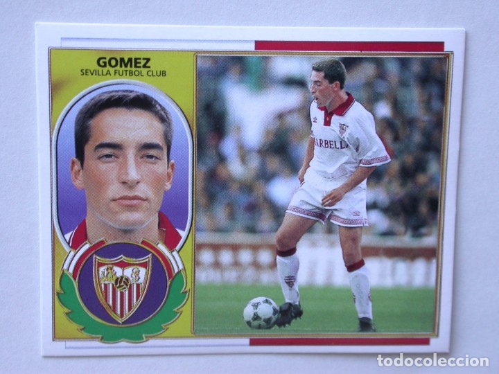 Cromos de f&uacute;tbol: G&Oacute;MEZ DEL SEVILLA DE EDICIONES ESTE 96-97, NUNCA PEGADO - Foto 1