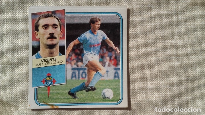 Cromos de f&uacute;tbol: VICENTE DEL CELTA EDICIONES ESTE 89-90 - Foto 1