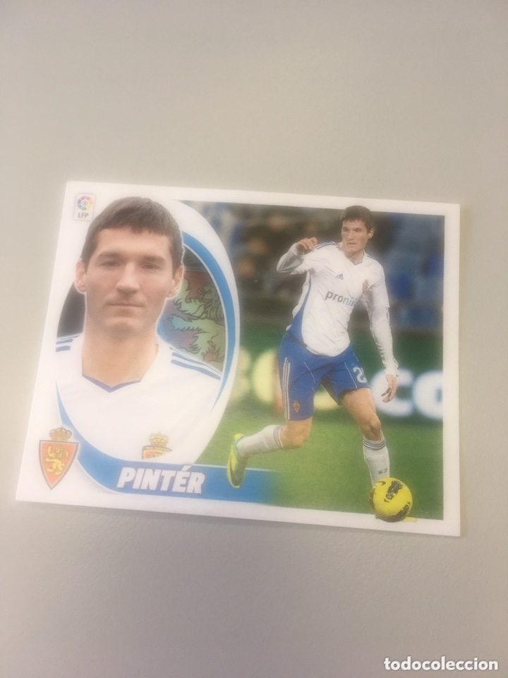 Fu&szlig;ball-Sticker: Este 12 13 2012 2013 sin pegar ZaragOZa pinter 10A