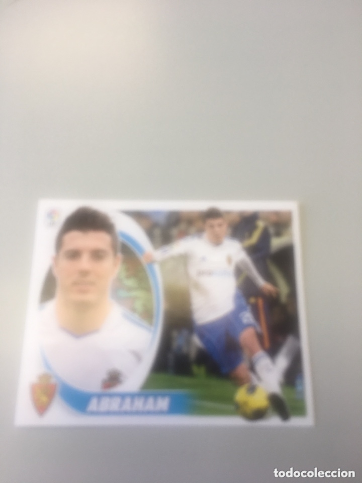 Fu&szlig;ball-Sticker: Este 12 13 2012 2013 sin pegar ZaragOZa abraham 7