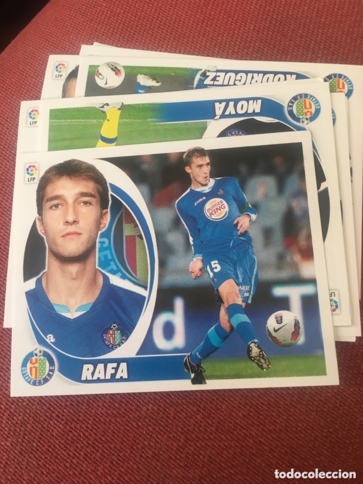 Cromos de f&uacute;tbol: Este 2012 12 13 2013 sin pegar getafe 4 rafa - Foto 1