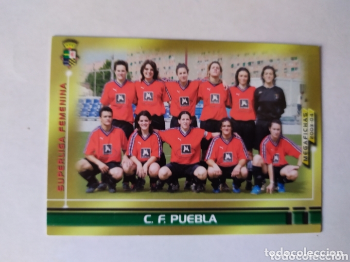 Cartes &agrave; collectionner de Football: Megafichas 2003 2004 03 04 panini Puebla n&ordm; 430 Superliga Femenina megacracks