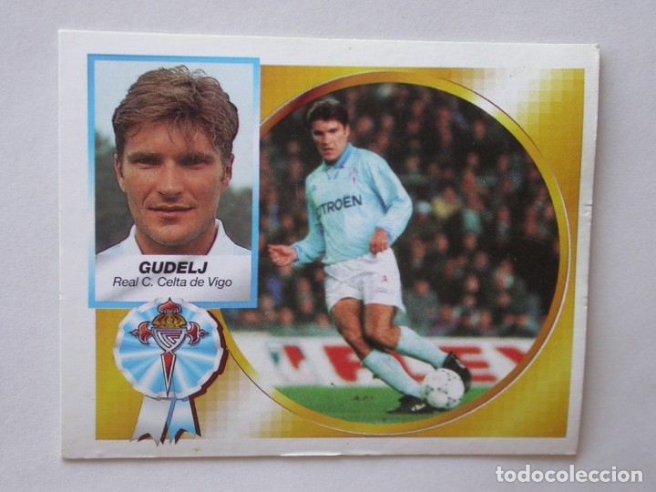 Cromos de f&uacute;tbol: GUDELJ DEL CELTA DE EDICIONES ESTE 94-95, NUNCA PEGADO - Foto 1
