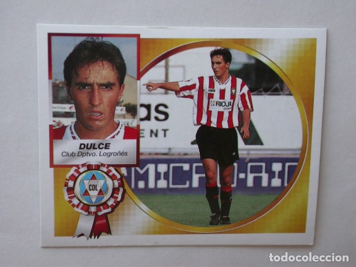 Cromos de f&uacute;tbol: DULCE DEL LOGRO&Ntilde;&Eacute;S DE EDICIONES ESTE 94-95, NUNCA PEGADO - Foto 1