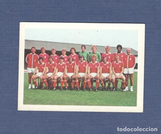 Cromos de f&uacute;tbol: EDITORIAL FHER FUTBOL 1980-1981 - N&ordm; 168 NOTTINGHAM F (CAMPEON COPA EUROPA) - NUNCA PEGADO - 80-81