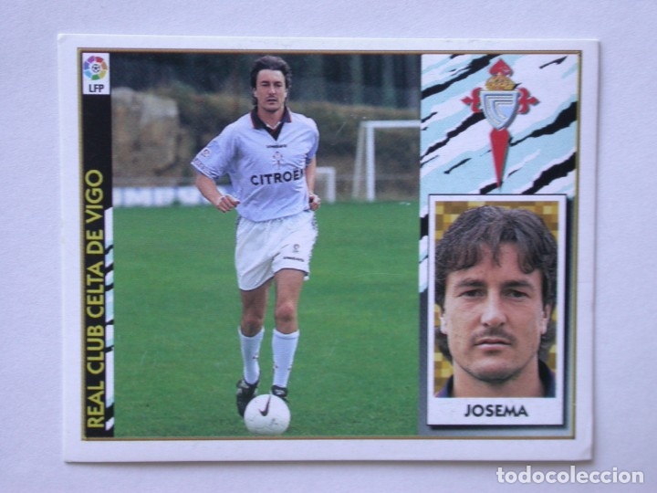 Cromos de f&uacute;tbol: JOSEMA DEL CELTA DE EDICIONES ESTE 97-98, NUNCA PEGADO - Foto 1