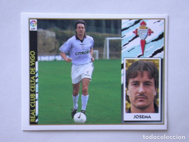 Cromos de f&uacute;tbol: JOSEMA DEL CELTA DE EDICIONES ESTE 97-98, NUNCA PEGADO - Foto 1