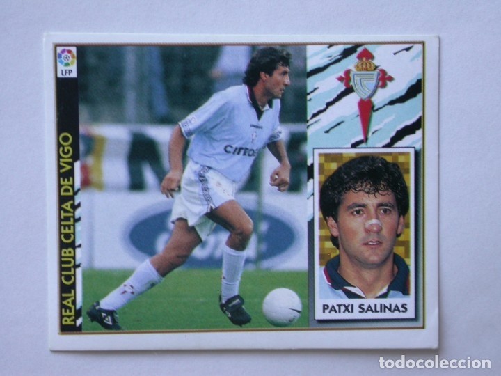 Cromos de f&uacute;tbol: PATXI SALINAS DEL CELTA DE EDICIONES ESTE 97-98, NUNCA PEGADO - Foto 1