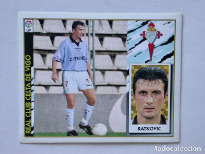 Cromos de f&uacute;tbol: RATKOVIC DEL CELTA DE EDICIONES ESTE 97-98, NUNCA PEGADO - Foto 1