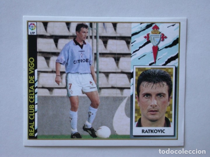 Cromos de f&uacute;tbol: RATKOVIC DEL CELTA DE EDICIONES ESTE 97-98, NUNCA PEGADO - Foto 1