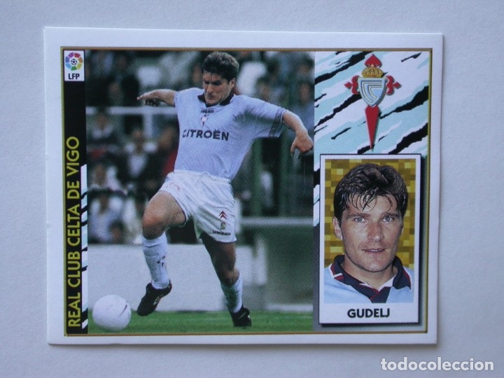 Cromos de f&uacute;tbol: GUDELJ DEL CELTA DE EDICIONES ESTE 97-98, NUNCA PEGADO - Foto 1