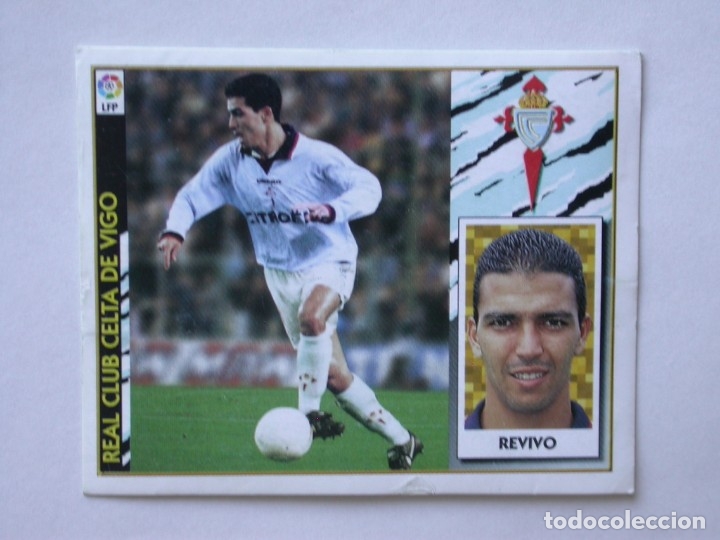 Cromos de f&uacute;tbol: REVIVO DEL CELTA DE EDICIONES ESTE 97-98, NUNCA PEGADO - Foto 1