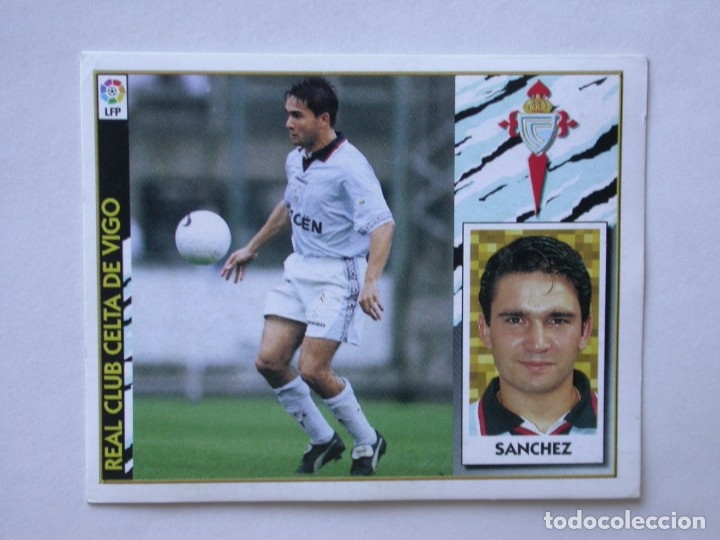 Cromos de f&uacute;tbol: S&Aacute;NCHEZ DEL CELTA DE EDICIONES ESTE 97-98, NUNCA PEGADO - Foto 1