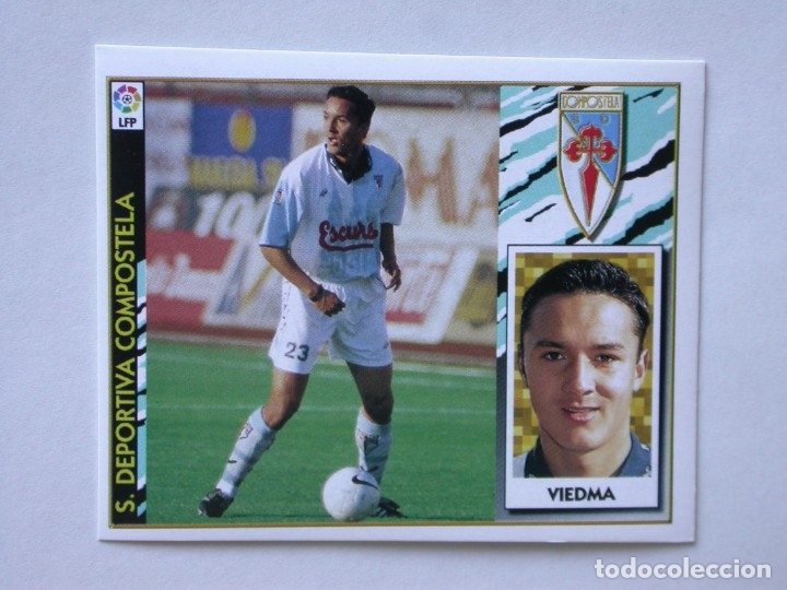 Cromos de f&uacute;tbol: VIEDMA DEL COMPOSTELA DE EDICIONES ESTE 97-98, NUNCA PEGADO - Foto 1