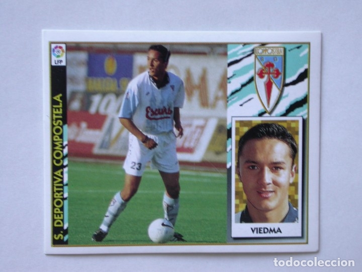 Cromos de f&uacute;tbol: VIEDMA DEL COMPOSTELA DE EDICIONES ESTE 97-98, NUNCA PEGADO - Foto 1