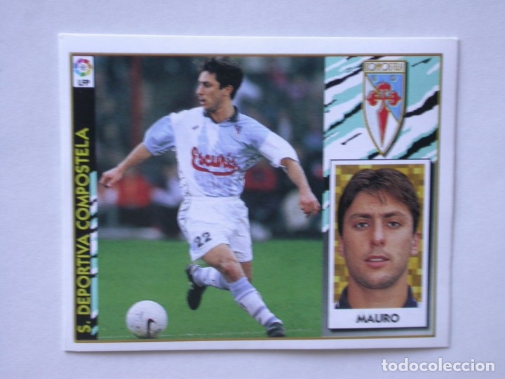 Cromos de f&uacute;tbol: MAURO DEL COMPOSTELA DE EDICIONES ESTE 97-98, NUNCA PEGADO - Foto 1