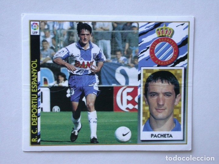 Cromos de f&uacute;tbol: PACHETA DEL ESPANYOL DE EDICIONES ESTE 97-98, NUNCA PEGADO - Foto 1