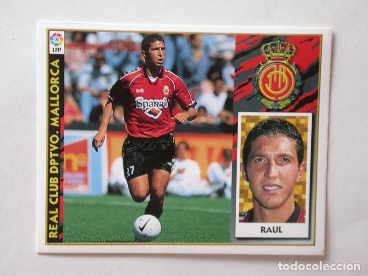 Cromos de f&uacute;tbol: RA&Uacute;L DEL MALLORCA DE EDICIONES ESTE 97-98, NUNCA PEGADO - Foto 1
