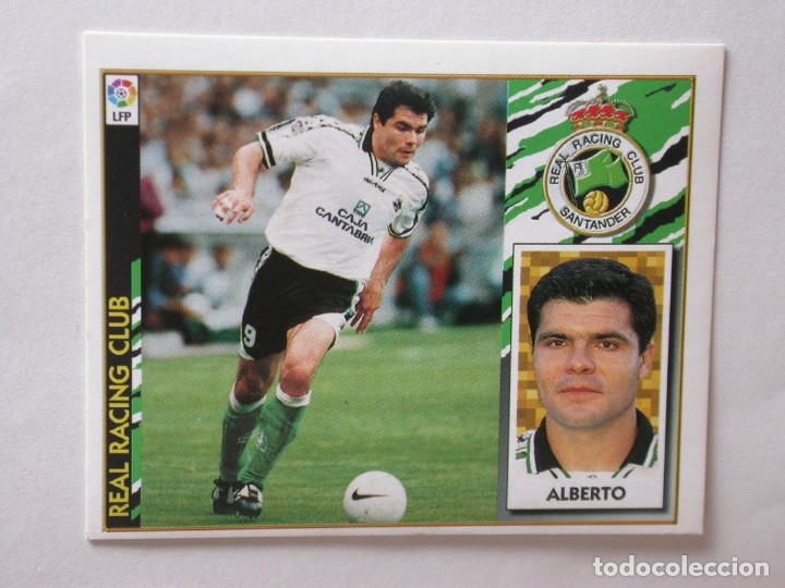 Cromos de f&uacute;tbol: ALBERTO DEL RACING DE EDICIONES ESTE 97-98, NUNCA PEGADO - Foto 1