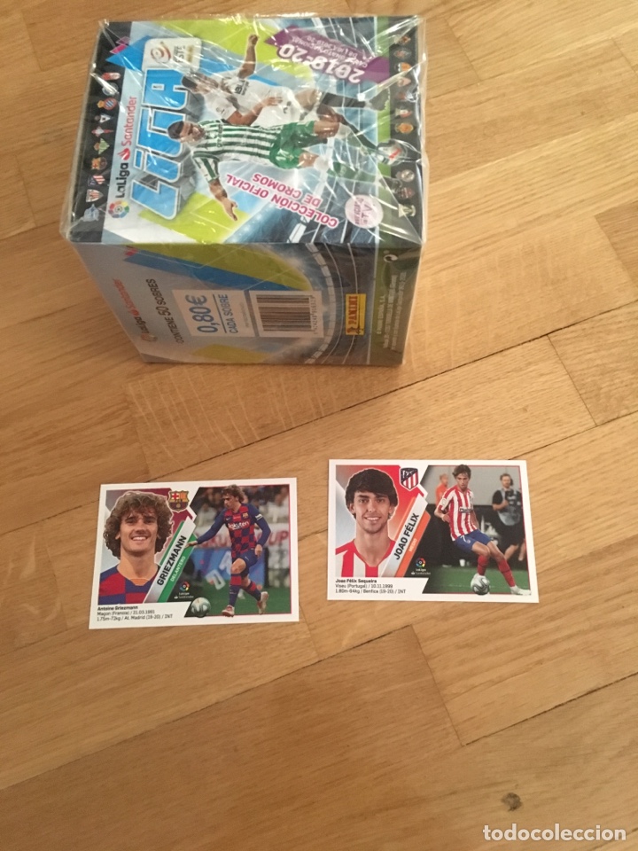 Fu&szlig;ball-Sticker: Liga este 2019 2020 primera edici&oacute;n. Y Segunda pide elige lo que te falta