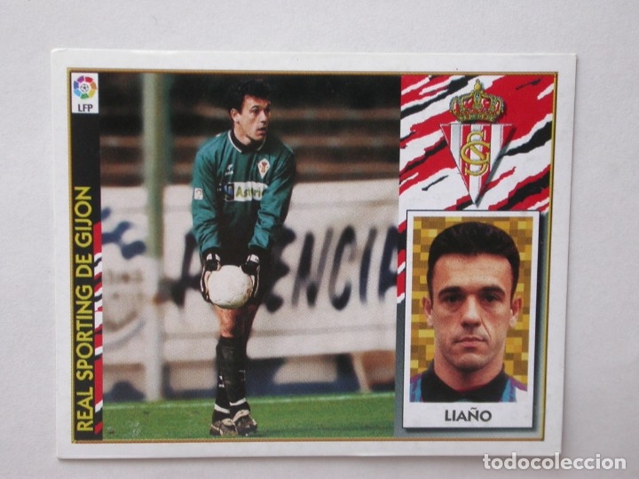 Cromos de f&uacute;tbol: LIA&Ntilde;O DEL SPORTING DE EDICIONES ESTE 97-98, NUNCA PEGADO - Foto 1