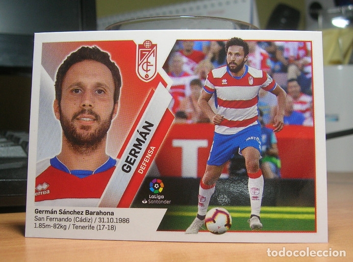 Cromos de f&uacute;tbol: EDICIONES ESTE 2019-2020 19 20 N&ordm; 4 GERM&Aacute;N (GRANADA) SIN PEGAR - Foto 1