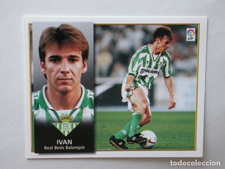 Cromos de f&uacute;tbol: IVAN DEL BETIS DE EDICIONES ESTE 98-99, NUNCA PEGADO - Foto 1