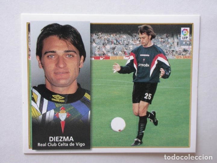 Cromos de f&uacute;tbol: DIEZMA DEL CELTA DE EDICIONES ESTE 98-99, NUNCA PEGADO - Foto 1