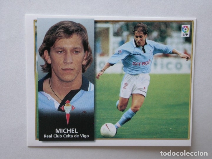 Cromos de f&uacute;tbol: MICHEL DEL CELTA DE EDICIONES ESTE 98-99, NUNCA PEGADO - Foto 1
