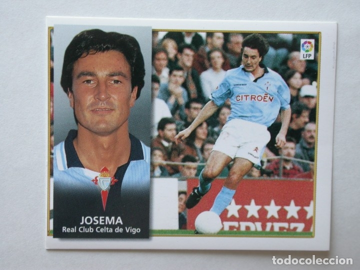 Cromos de f&uacute;tbol: JOSEMA DEL CELTA DE EDICIONES ESTE 98-99, NUNCA PEGADO - Foto 1