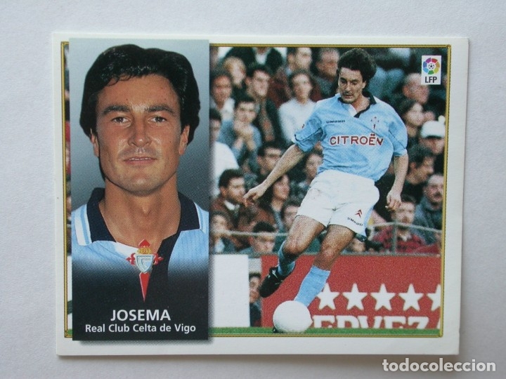 Cromos de f&uacute;tbol: JOSEMA DEL CELTA DE EDICIONES ESTE 98-99, NUNCA PEGADO - Foto 1