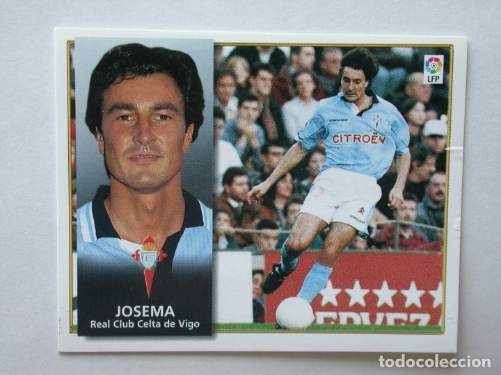 Cromos de f&uacute;tbol: JOSEMA DEL CELTA DE EDICIONES ESTE 98-99, NUNCA PEGADO - Foto 1
