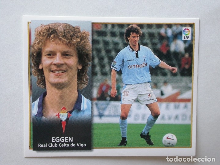 Cromos de f&uacute;tbol: EGGEN DEL CELTA DE EDICIONES ESTE 98-99, NUNCA PEGADO - Foto 1