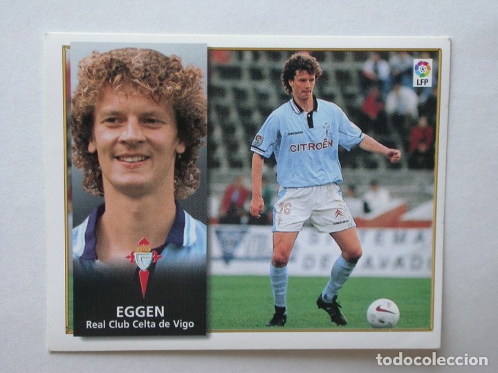 Cromos de f&uacute;tbol: EGGEN DEL CELTA DE EDICIONES ESTE 98-99, NUNCA PEGADO - Foto 1