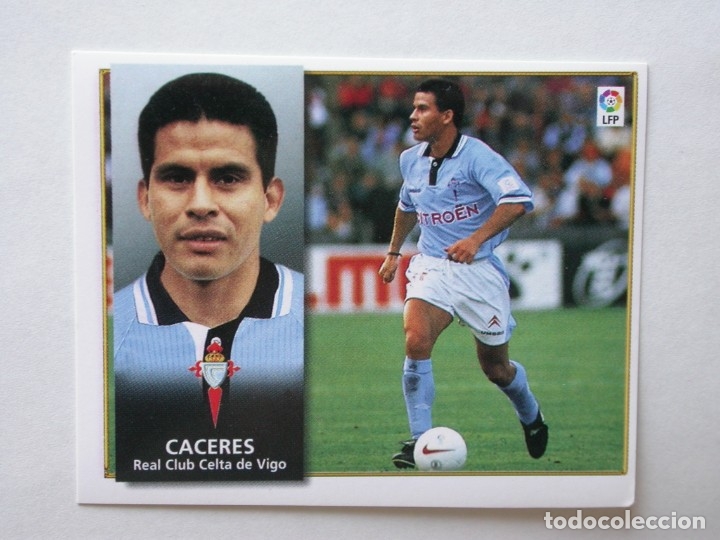 Cromos de f&uacute;tbol: C&Aacute;CERES DEL CELTA DE EDICIONES ESTE 98-99, NUNCA PEGADO - Foto 1