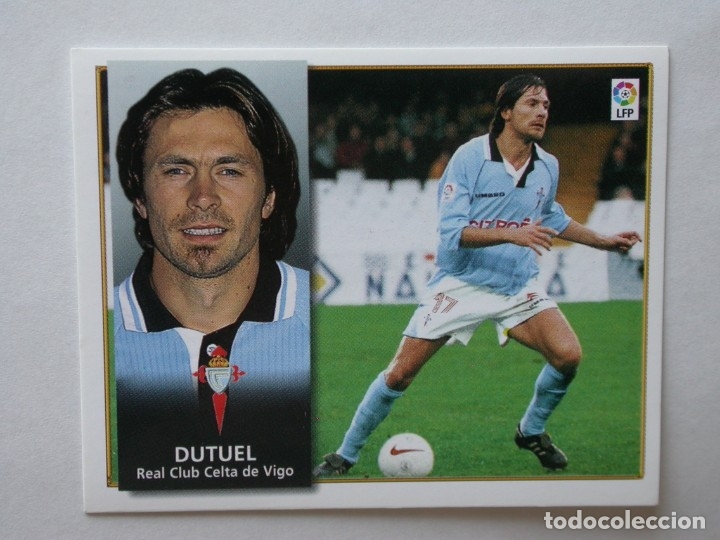 Cromos de f&uacute;tbol: DUTUEL DEL CELTA DE EDICIONES ESTE 98-99, NUNCA PEGADO - Foto 1