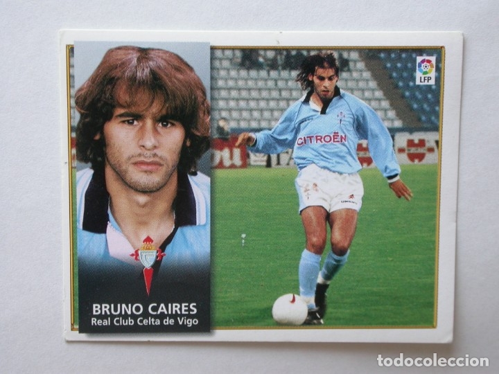 Cromos de f&uacute;tbol: BRUNO CAIRES DEL CELTA DE EDICIONES ESTE 98-99, NUNCA PEGADO - Foto 1