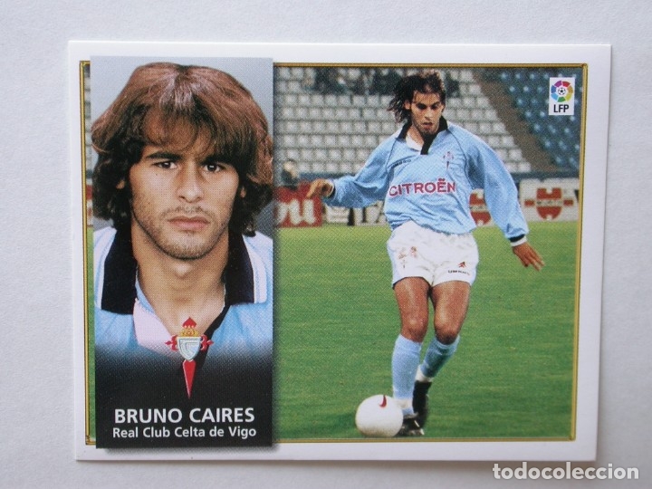 Cromos de f&uacute;tbol: BRUNO CAIRES DEL CELTA DE EDICIONES ESTE 98-99, NUNCA PEGADO - Foto 1