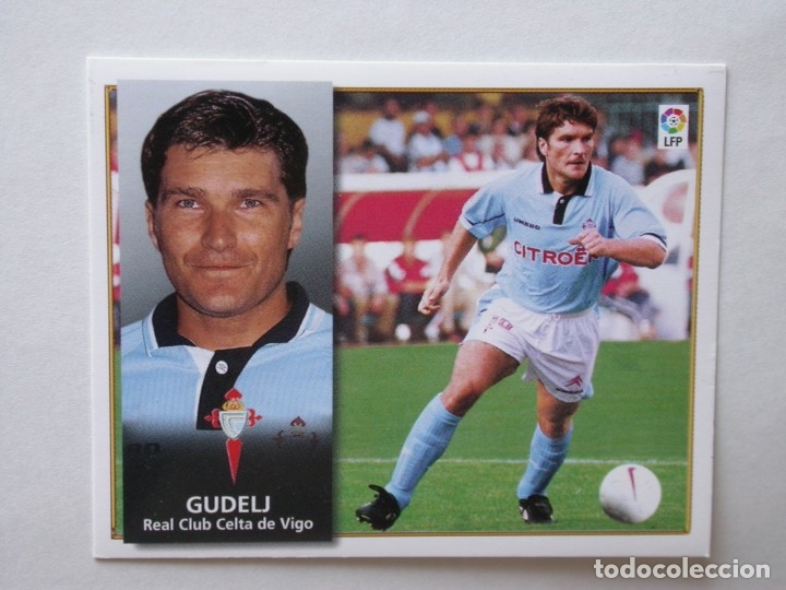 Cromos de f&uacute;tbol: GUDELJ DEL CELTA DE EDICIONES ESTE 98-99, NUNCA PEGADO - Foto 1