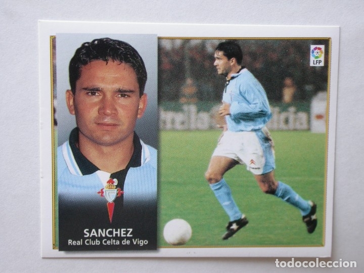 Cromos de f&uacute;tbol: S&Aacute;NCHEZ DEL CELTA DE EDICIONES ESTE 98-99, NUNCA PEGADO - Foto 1