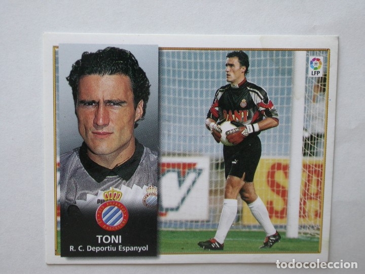 Cromos de f&uacute;tbol: TONI DEL ESPANYOL DE EDICIONES ESTE 98-99, NUNCA PEGADO - Foto 1