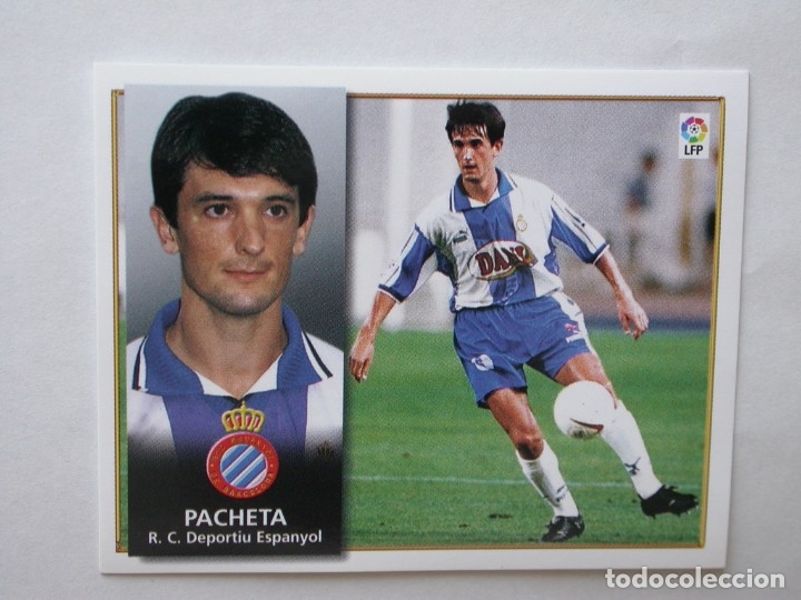 Cromos de f&uacute;tbol: PACHETA DEL ESPANYOL DE EDICIONES ESTE 98-99, NUNCA PEGADO - Foto 1