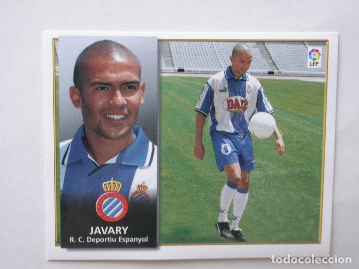 Cromos de f&uacute;tbol: JAVARY DEL ESPANYOL DE EDICIONES ESTE 98-99, NUNCA PEGADO - Foto 1