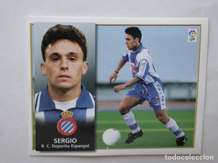 Cromos de f&uacute;tbol: SERGIO DEL ESPANYOL DE EDICIONES ESTE 98-99, NUNCA PEGADO - Foto 1
