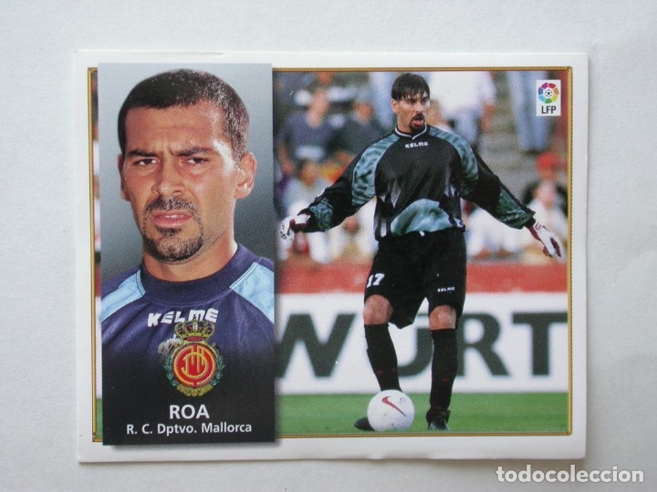 Cromos de f&uacute;tbol: ROA DEL MALLORCA DE EDICIONES ESTE 98-99, NUNCA PEGADO - Foto 1
