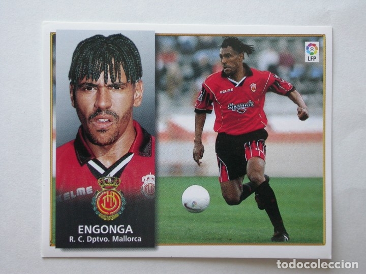 Cromos de f&uacute;tbol: ENGONGA DEL MALLORCA DE EDICIONES ESTE 98-99, NUNCA PEGADO - Foto 1