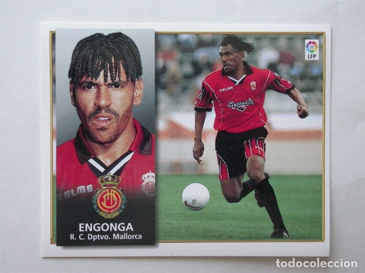 Cromos de f&uacute;tbol: ENGONGA DEL MALLORCA DE EDICIONES ESTE 98-99, NUNCA PEGADO - Foto 1