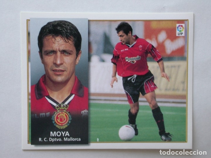 Cromos de f&uacute;tbol: MOYA DEL MALLORCA DE EDICIONES ESTE 98-99, NUNCA PEGADO - Foto 1